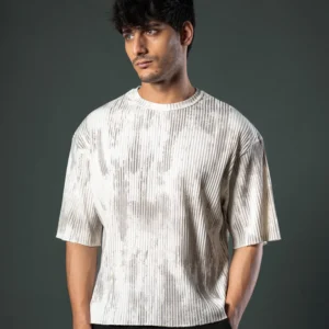 Off-White Printed Structure Stripe T-Shirt